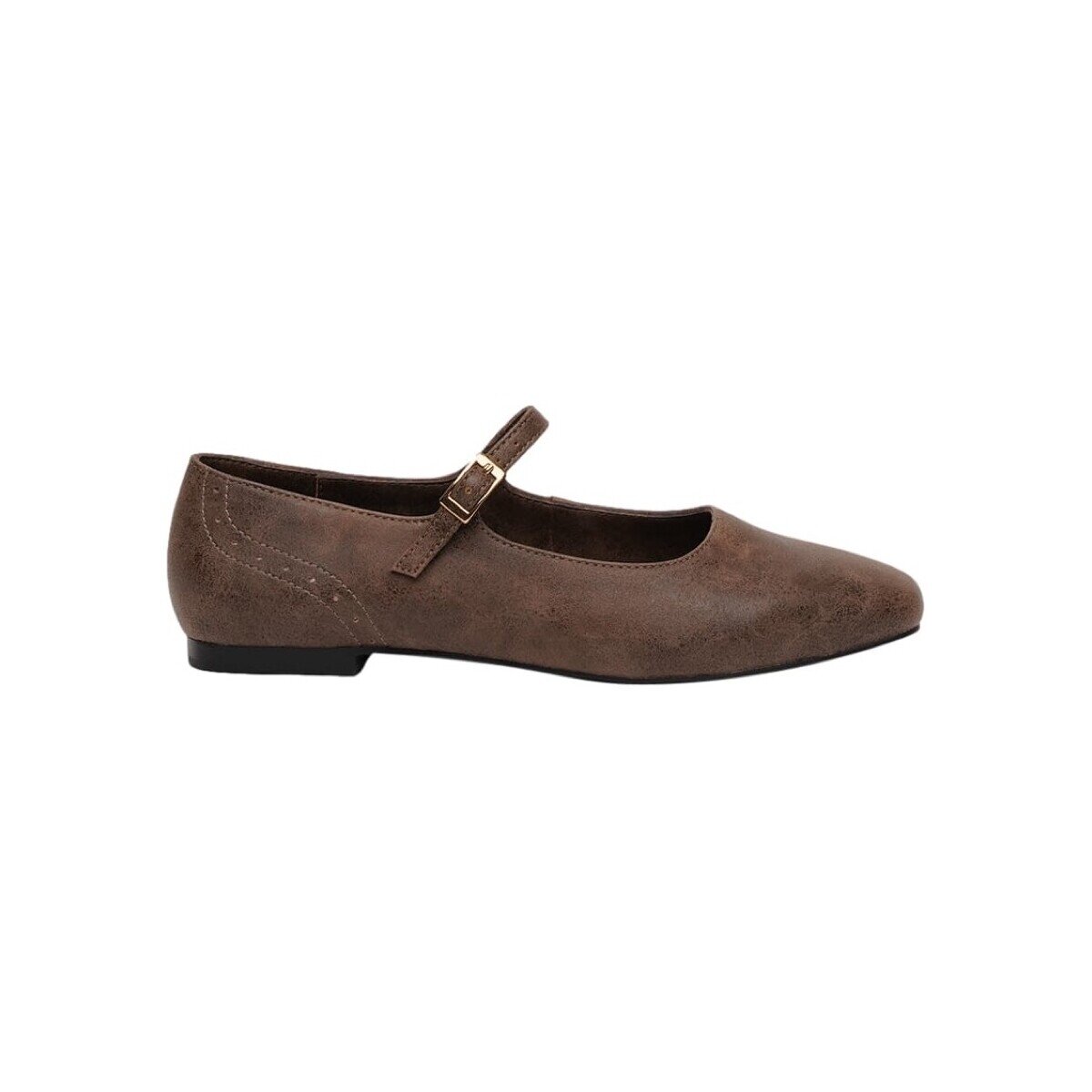 Paez Pantofi Ballet Flats Microfiber Napa W - Expresso