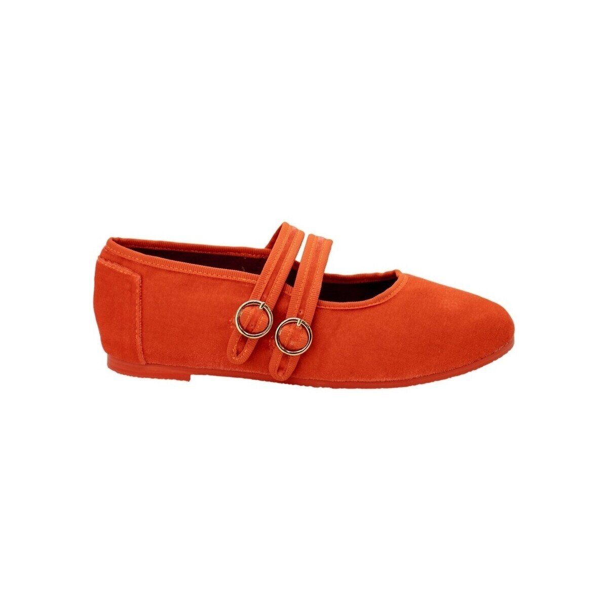 Paez Pantofi Mary Jane Double Strap W - Velvet Orange