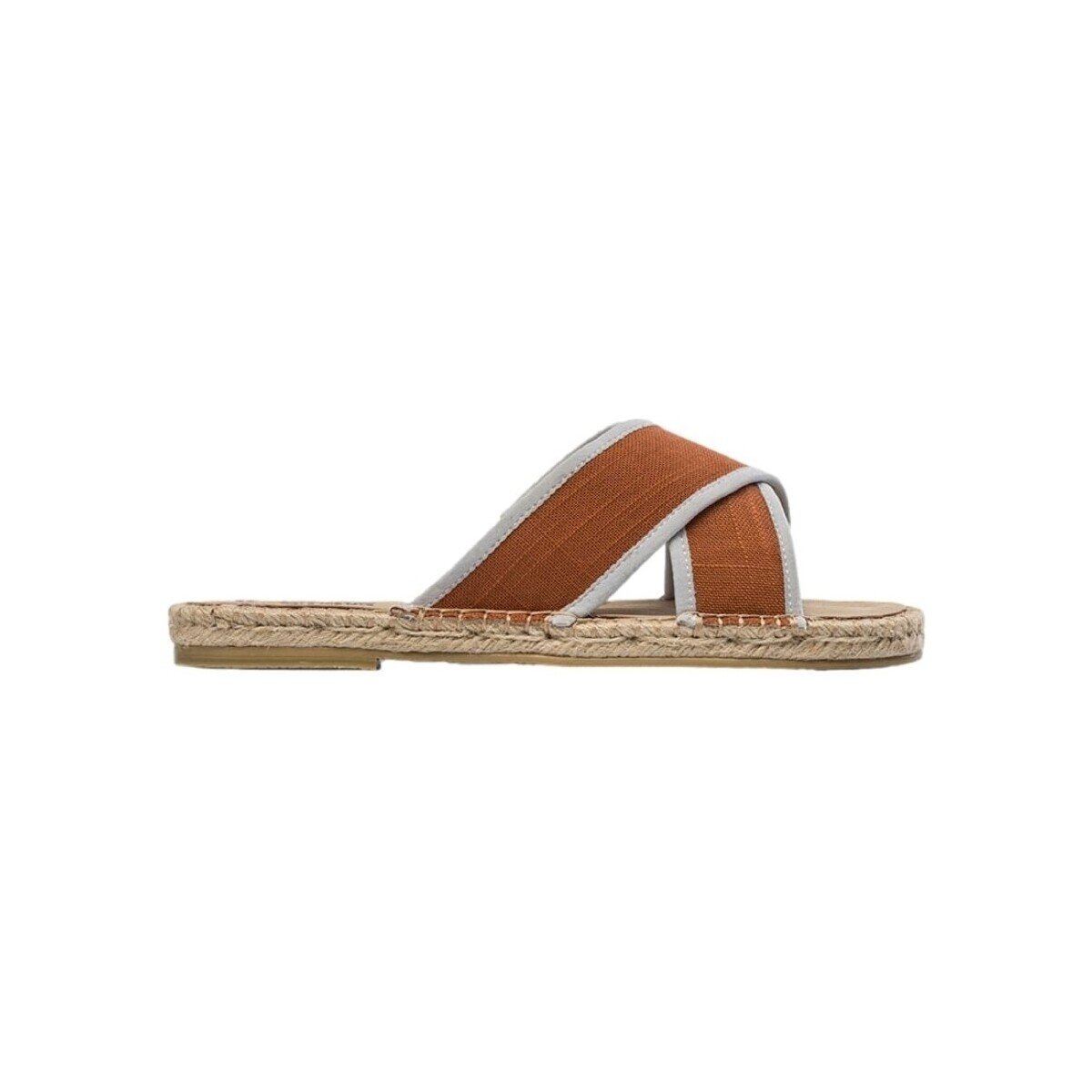 Paez Pantofi Sandals Crossed W - Linen Terracota