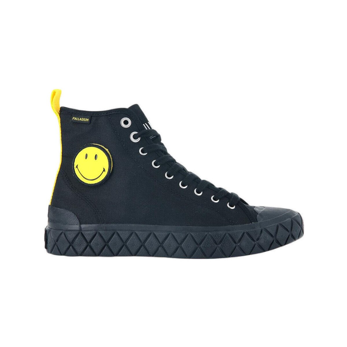 Palladium Pantofi Baskets Palla Ace Smiley moleskine 100% coton