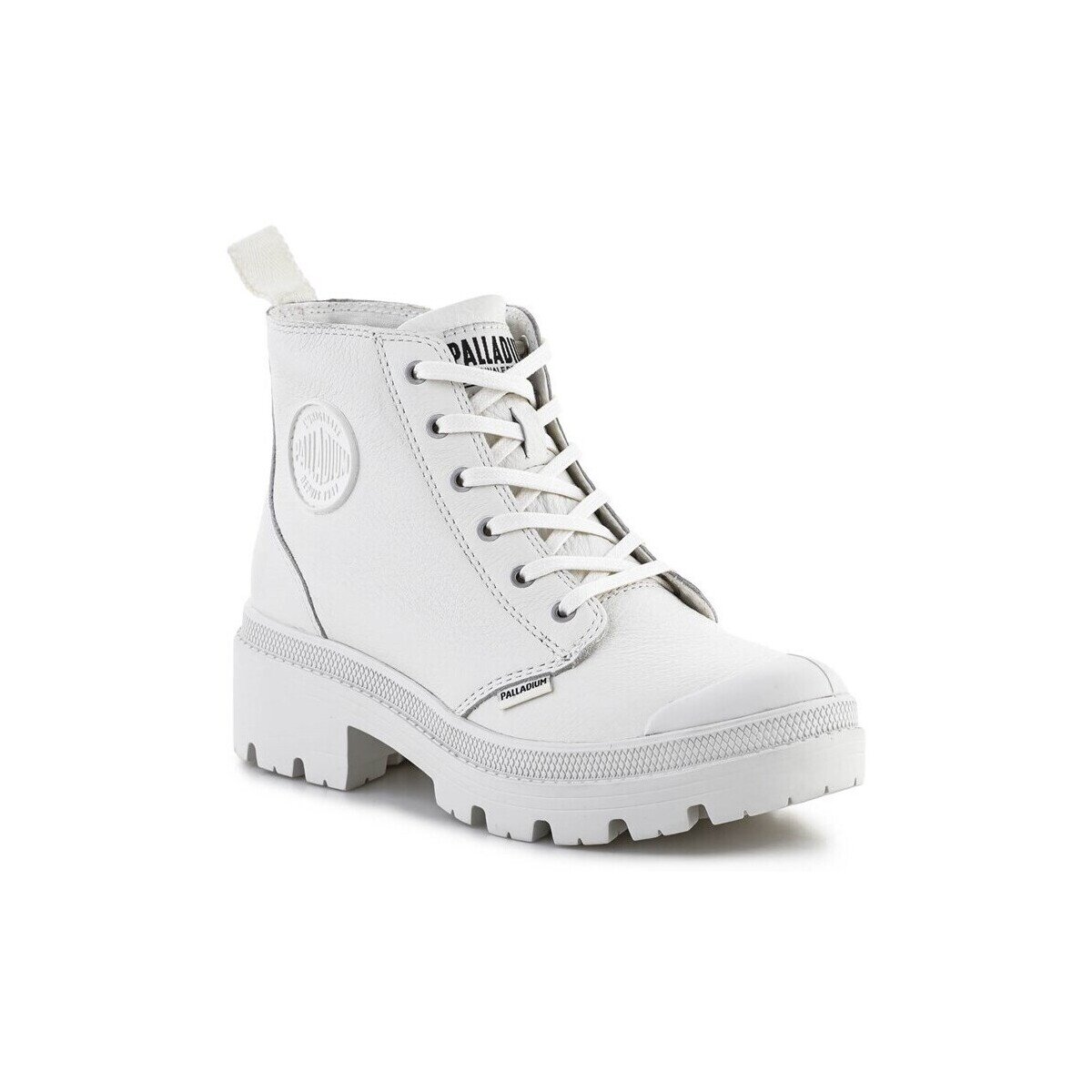 Palladium Pantofi Pallabase Leather White black M
