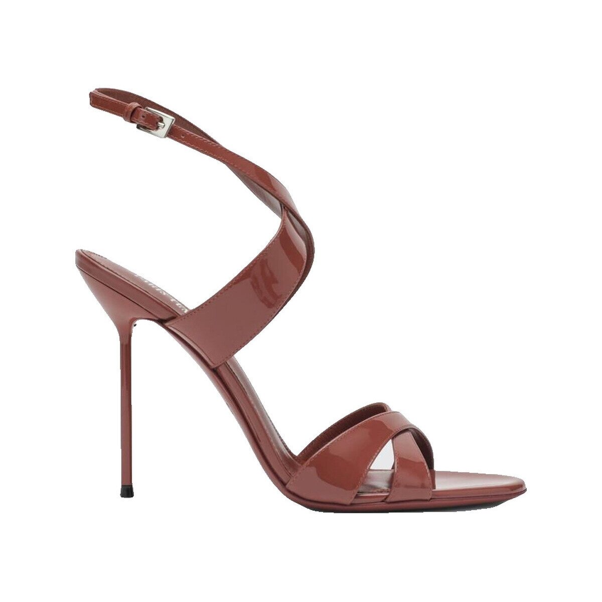 Paris Texas Pantofi Sandales cuir verni rose désert