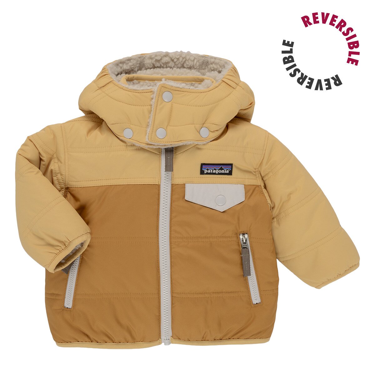 Patagonia Îmbracaminte BABY REVERSIBLE TRIBBLES HOODY