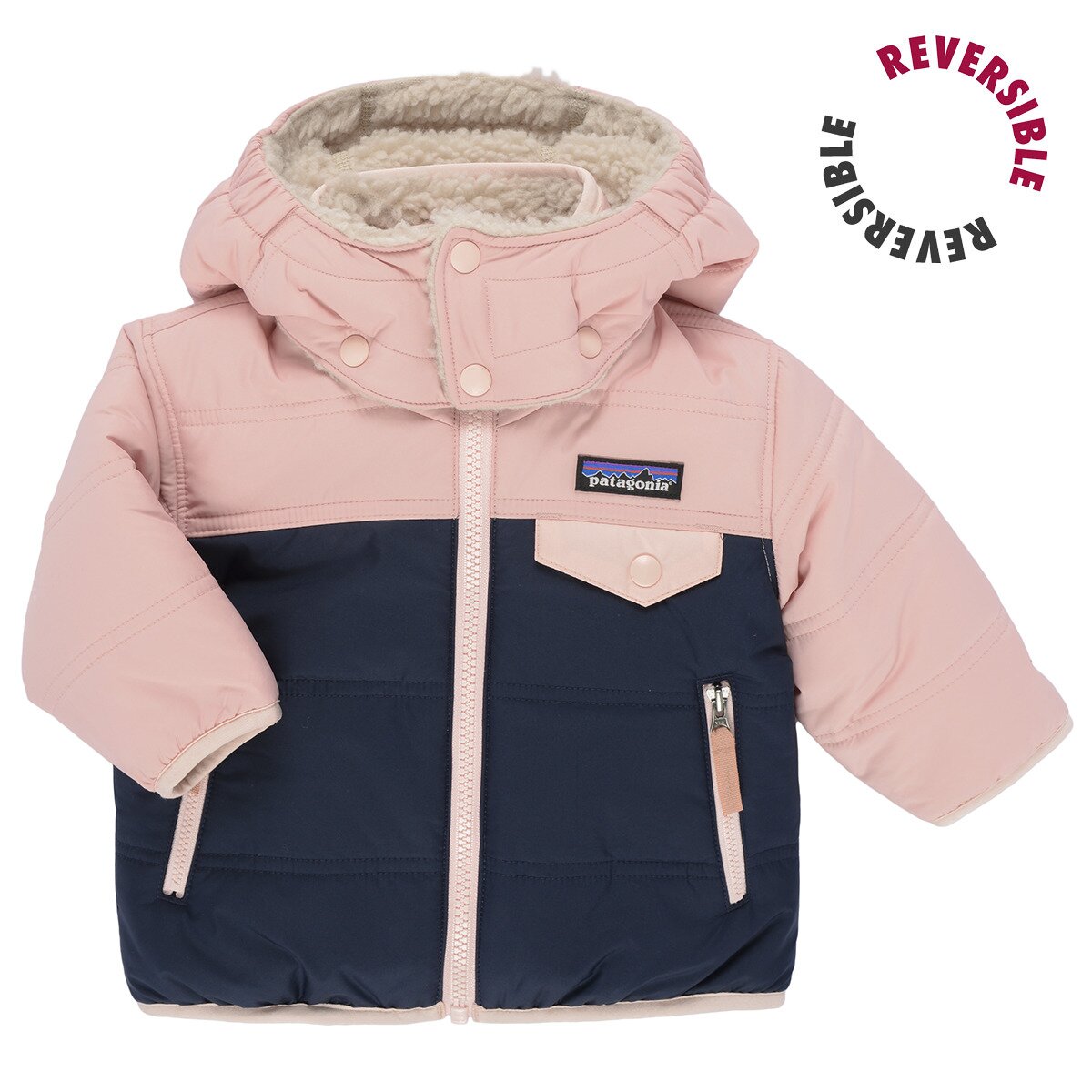Patagonia Îmbracaminte BABY REVERSIBLE TRIBBLES HOODY