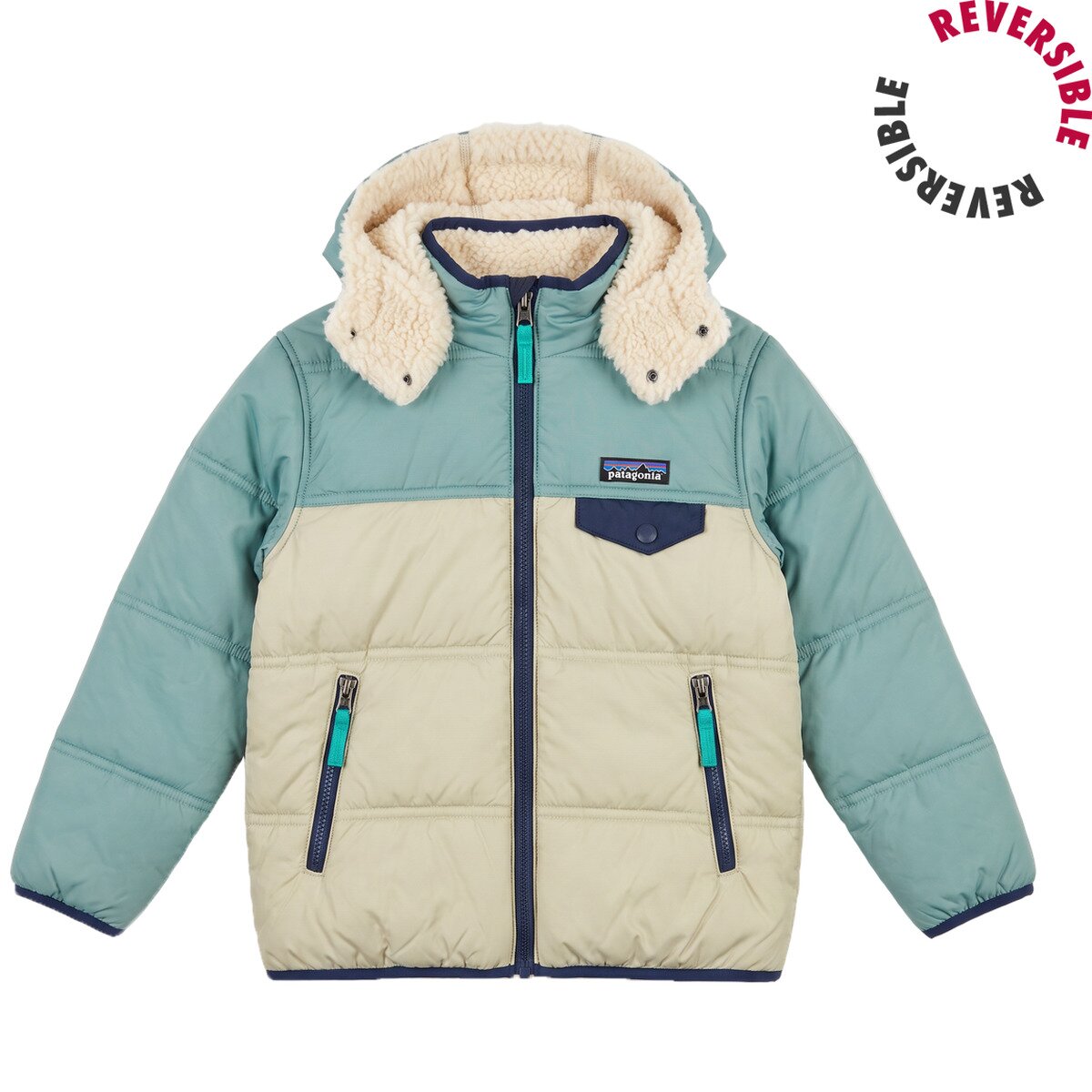 Patagonia Îmbracaminte BABY REVERSIBLE TRIBBLES HOODY