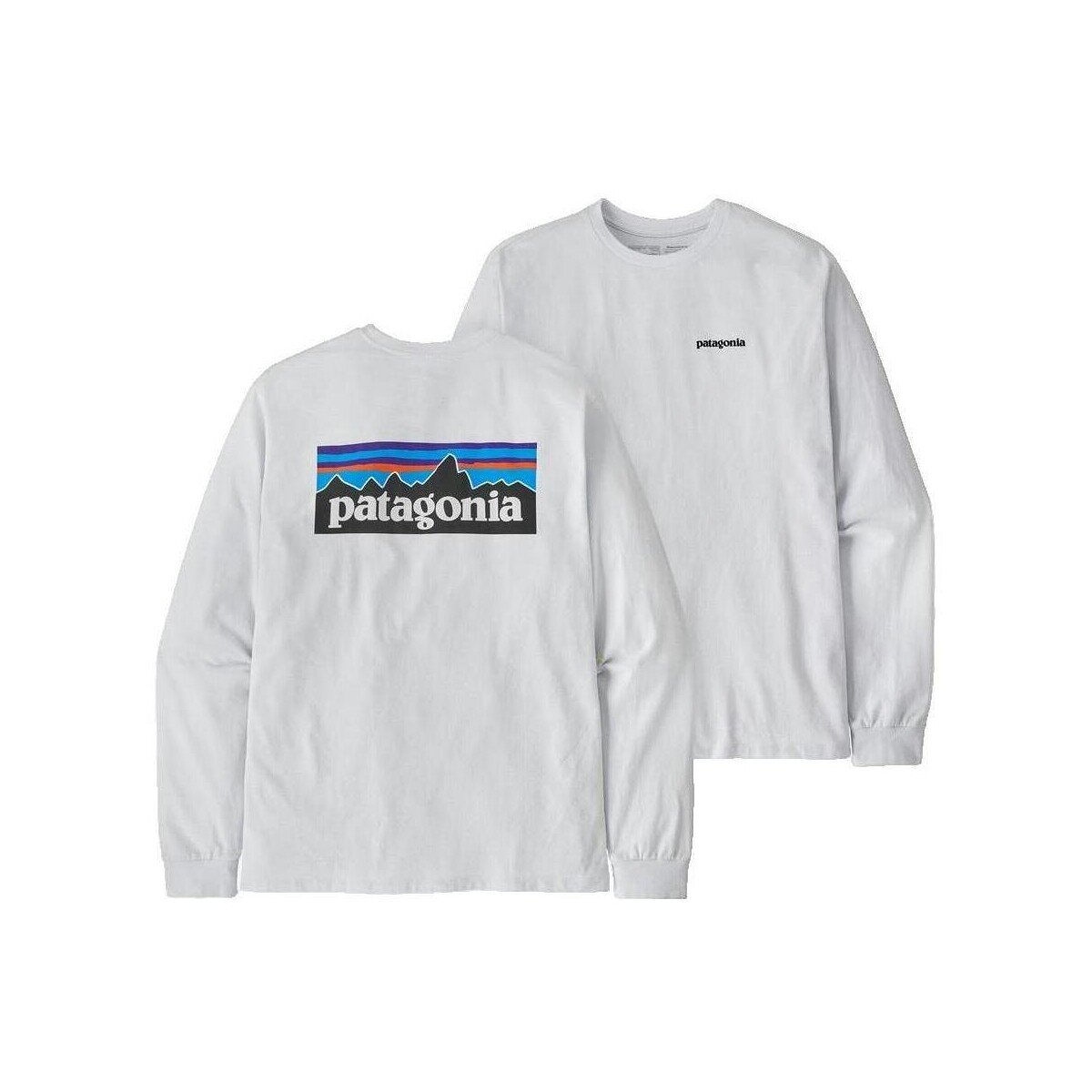 Patagonia Îmbracaminte T-shirt P-6 Responsibili-tee blanc