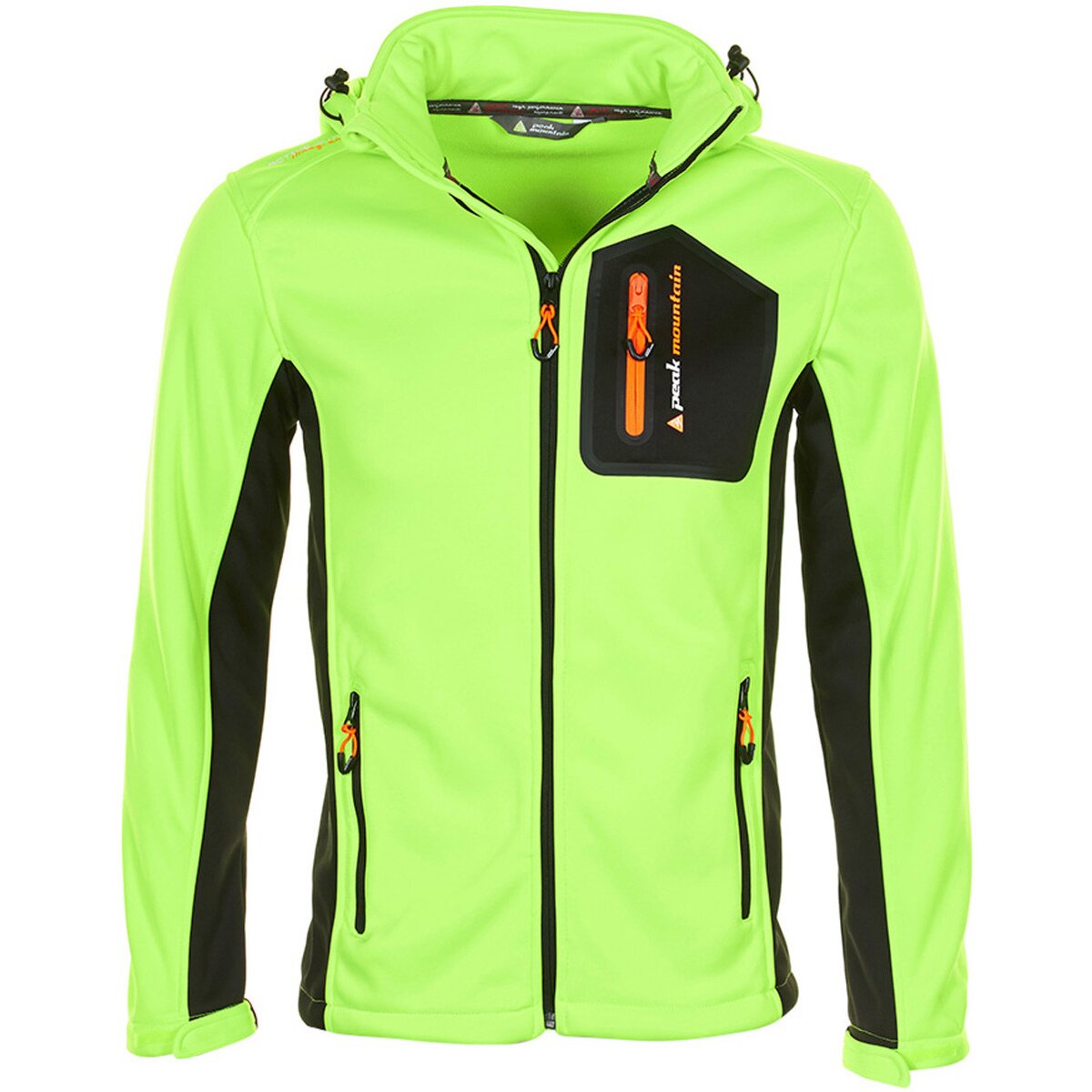 Peak Mountain Îmbracaminte Blouson polar shell homme CRISTOL
