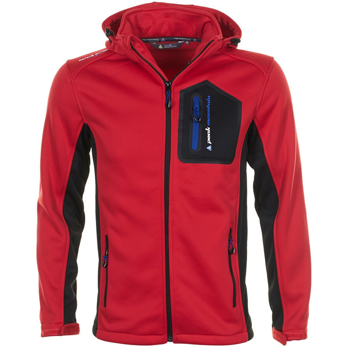 Peak Mountain Îmbracaminte Blouson polar shell homme CRISTOL