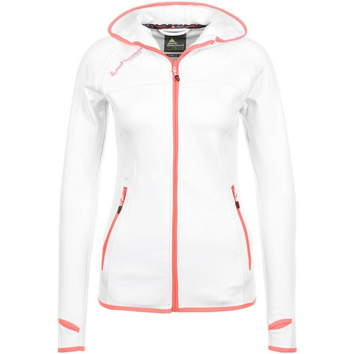 Peak Mountain Îmbracaminte Blouson polarshell femme ACAMPUS