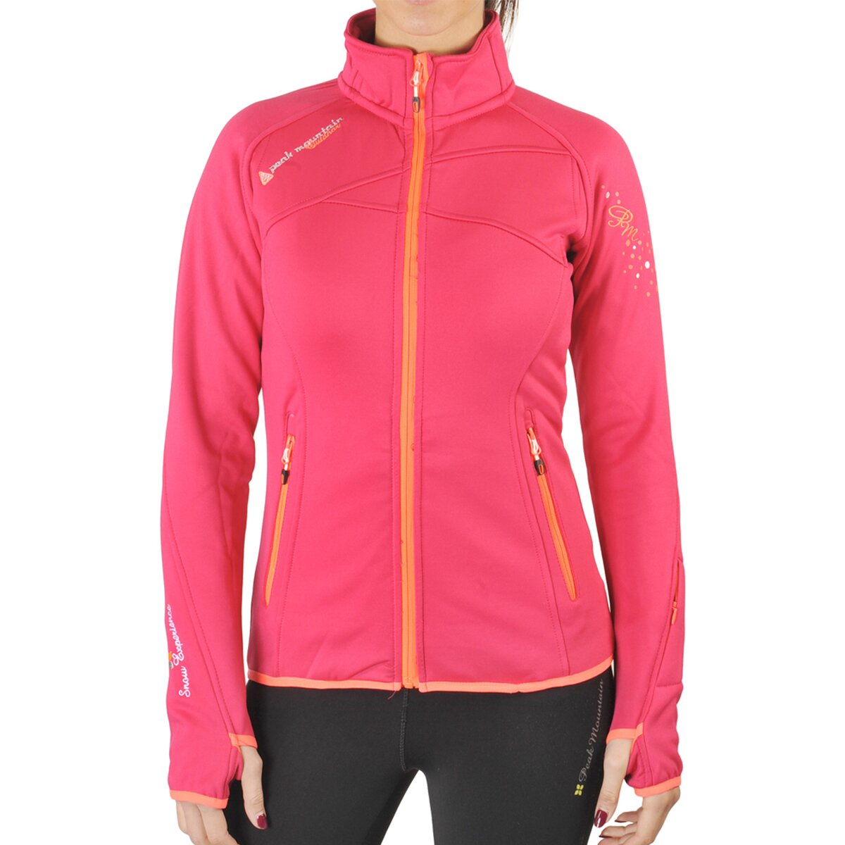 Peak Mountain Îmbracaminte Blouson polarshell fille GACLIMATE