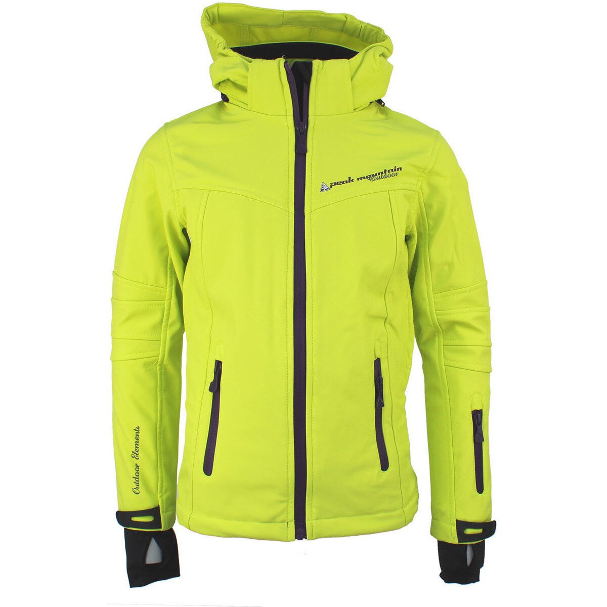 Peak Mountain Îmbracaminte Blouson softshell fille GAMALA