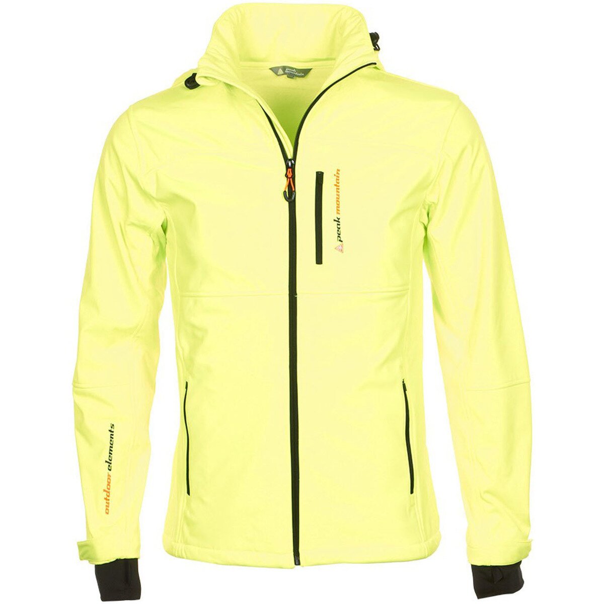 Peak Mountain Îmbracaminte Blouson softshell garçon ECANNE