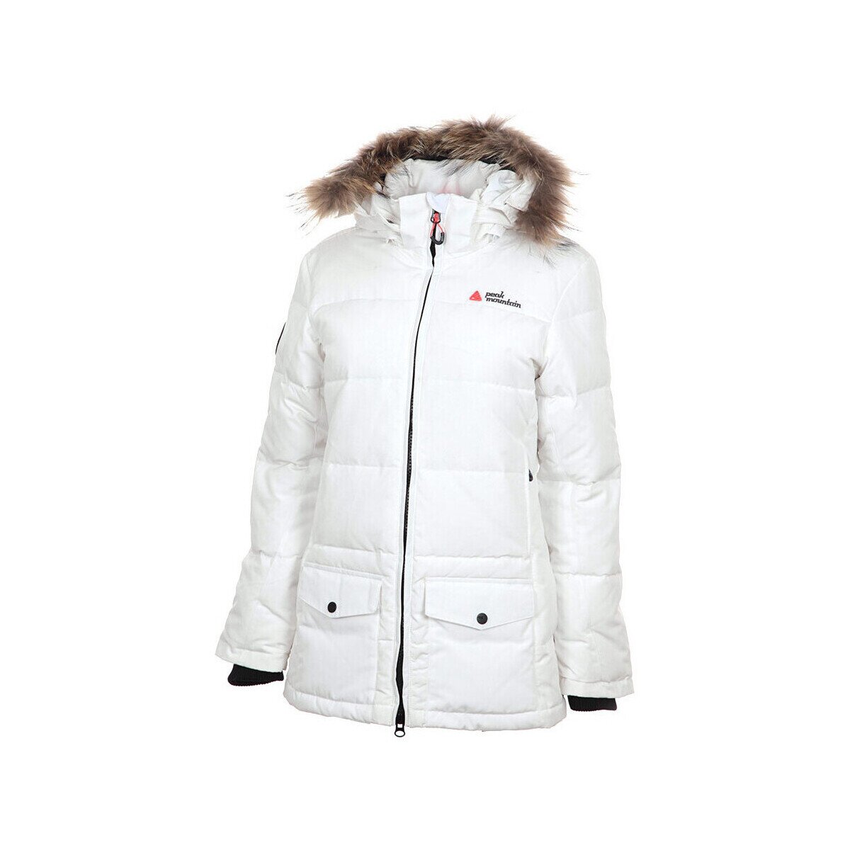 Peak Mountain Îmbracaminte Doudoune de ski vraie fourrure femme ATOLE