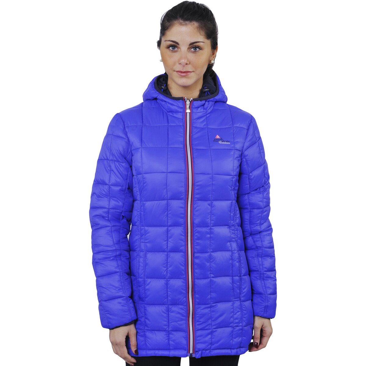 Peak Mountain Îmbracaminte Doudoune longue réversible de ski femme AWILL