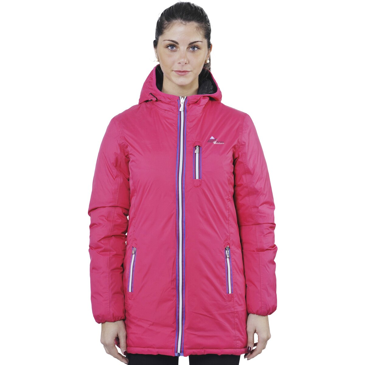 Peak Mountain Îmbracaminte Doudoune longue réversible de ski femme AWILL