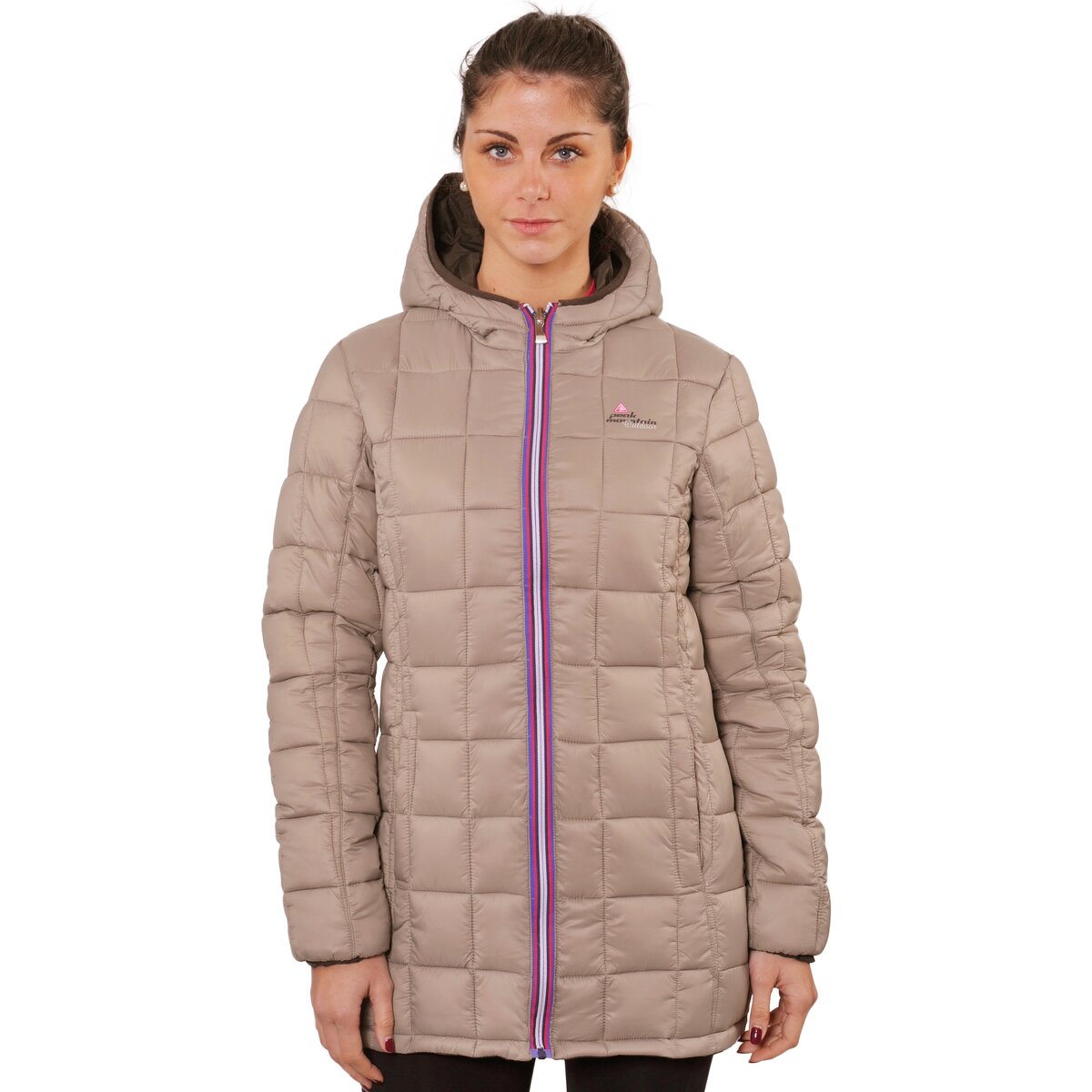 Peak Mountain Îmbracaminte Doudoune longue réversible de ski femme AWILL