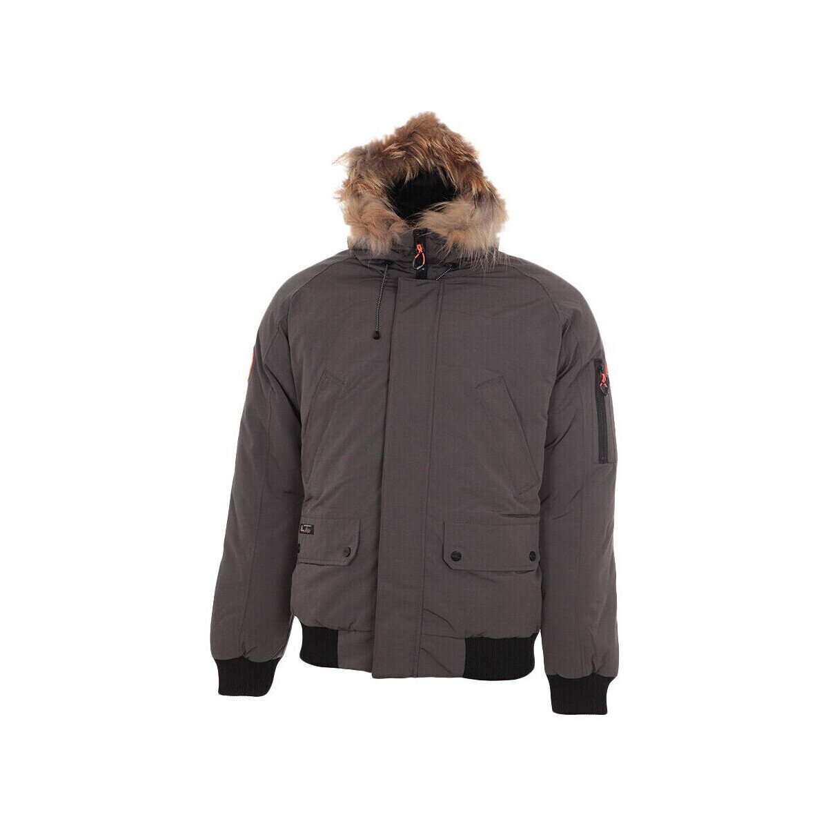 Peak Mountain Îmbracaminte Parka de ski vraie fourrure homme CALOZ
