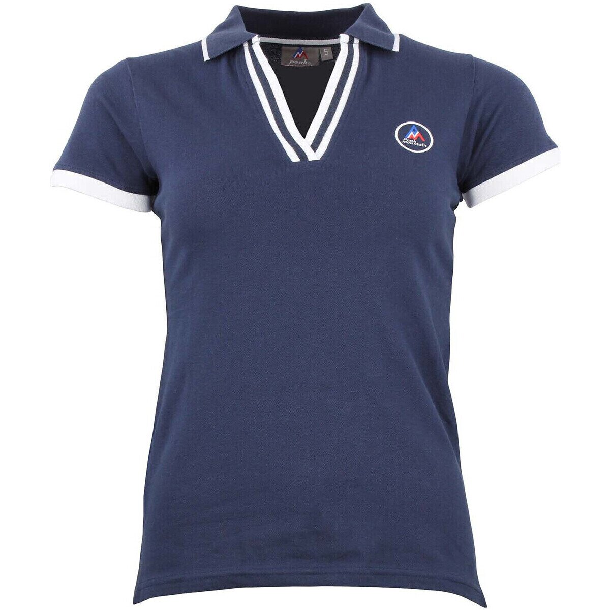 Peak Mountain Îmbracaminte Polo manches courtes femme ASFALTE