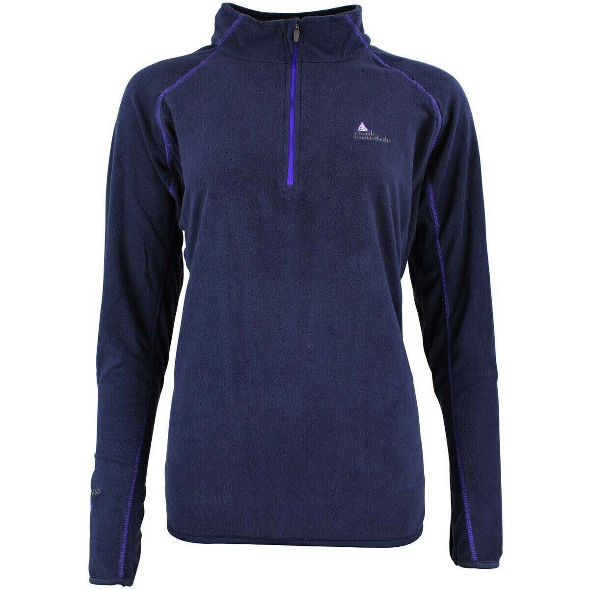Peak Mountain Îmbracaminte Sweat polaire 1/2 zip femme AFINE
