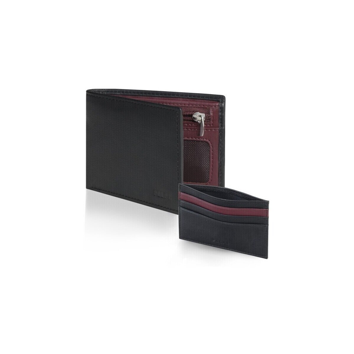 Pelpe Genti CP-3 CARTERA TARJETERO FBM Negro
