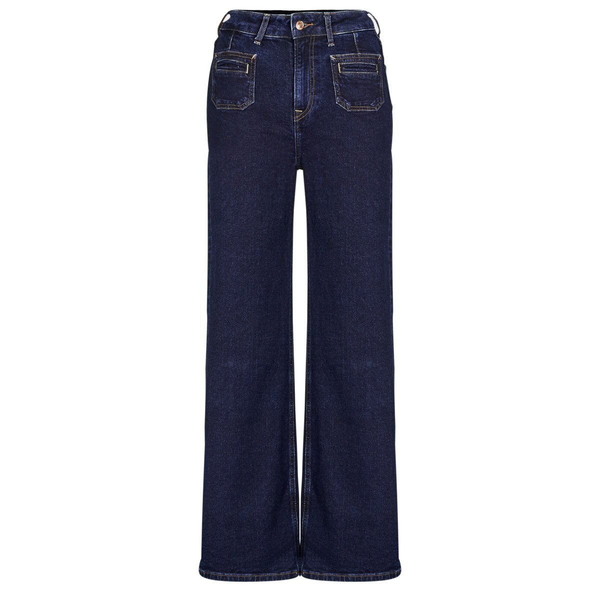Pepe Jeans Îmbracaminte STRAIGHT UHW LEXA RINSE