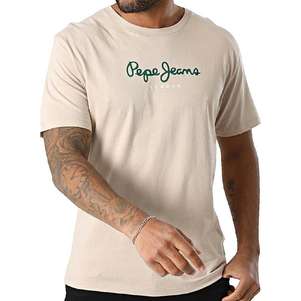 Pepe Jeans Îmbracaminte T-shirt Eggo N beige