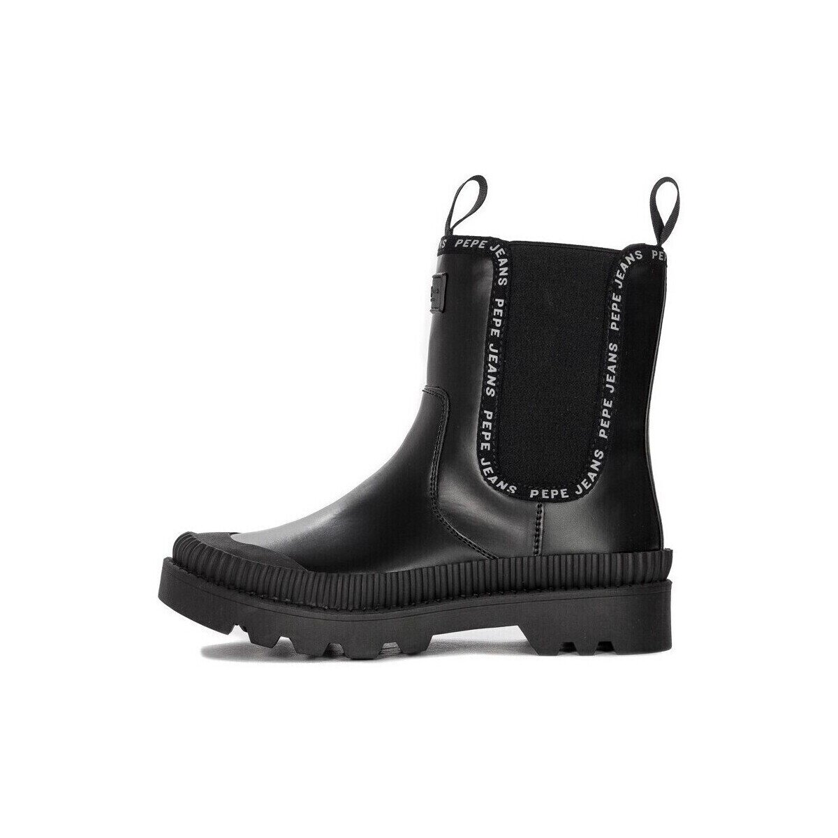 Pepe Jeans Pantofi Gum Chelsea Black
