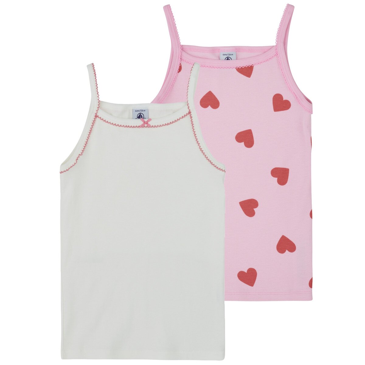 Petit Bateau Îmbracaminte 2 CHEMISES BRETELLES