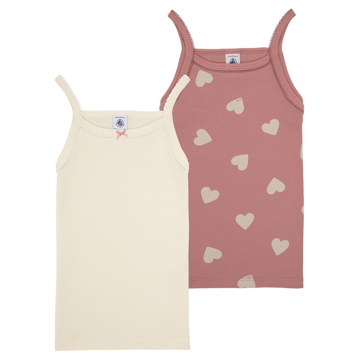 Petit Bateau Îmbracaminte 2 CHEMISES BRETELLES