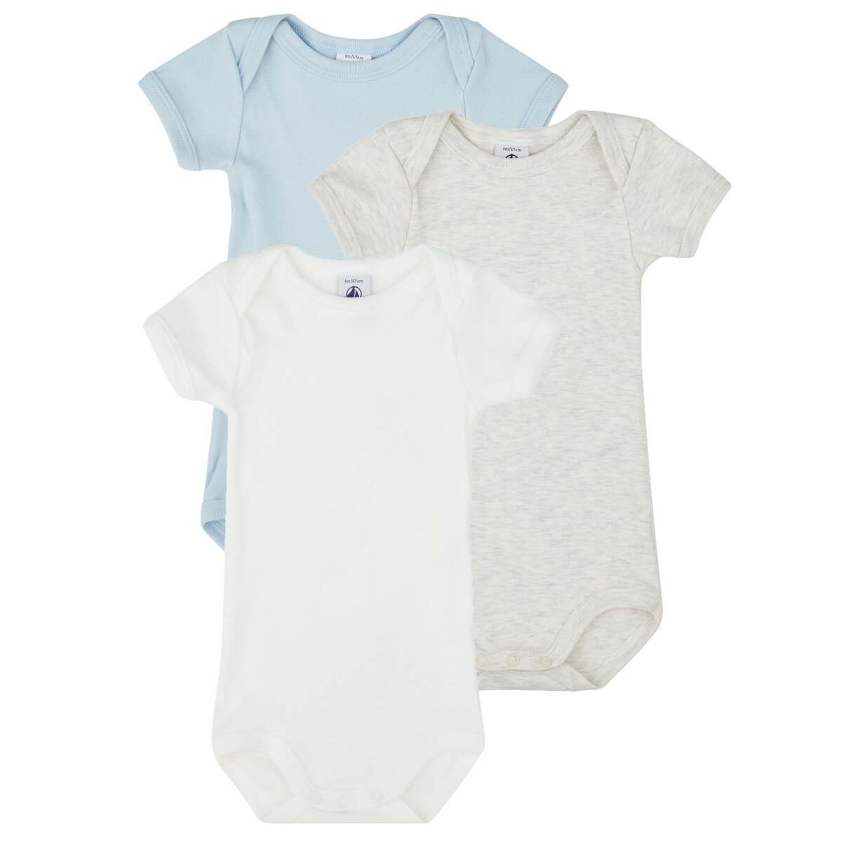 Petit Bateau Îmbracaminte 3 BODIES US MC