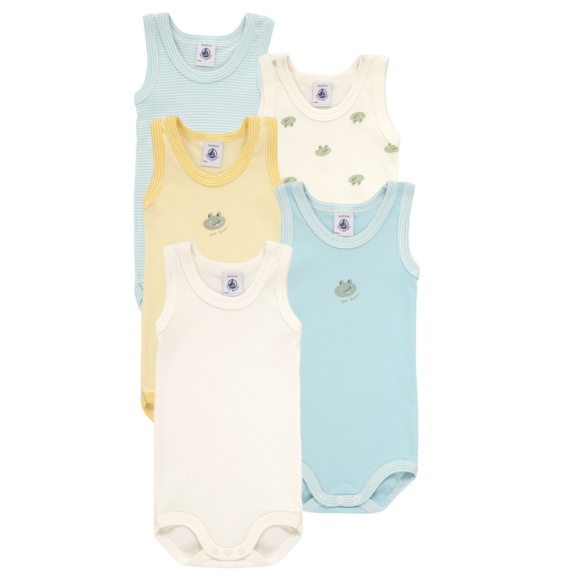 Petit Bateau Îmbracaminte 5 BODIES SM
