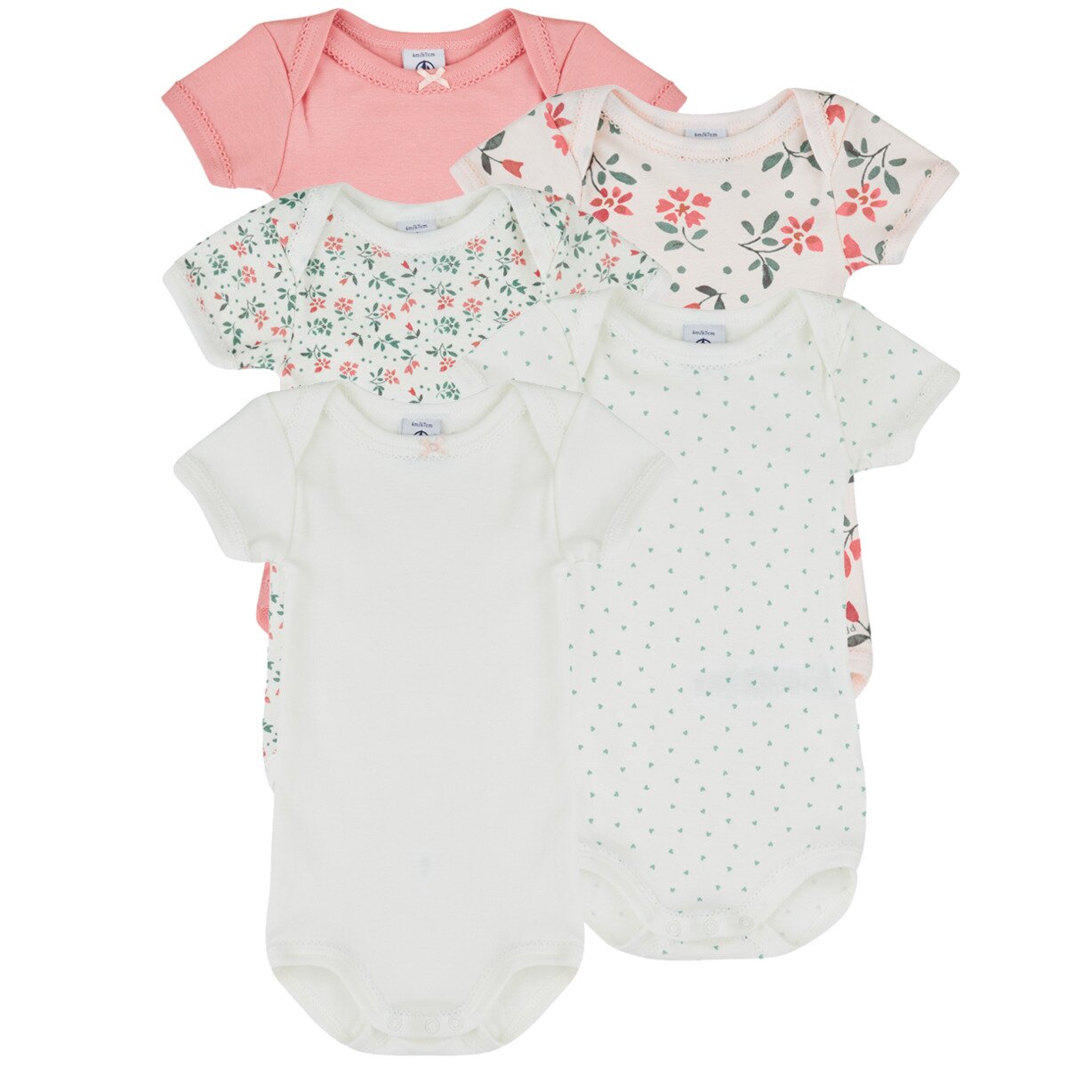 Petit Bateau Îmbracaminte 5 BODIES US MC