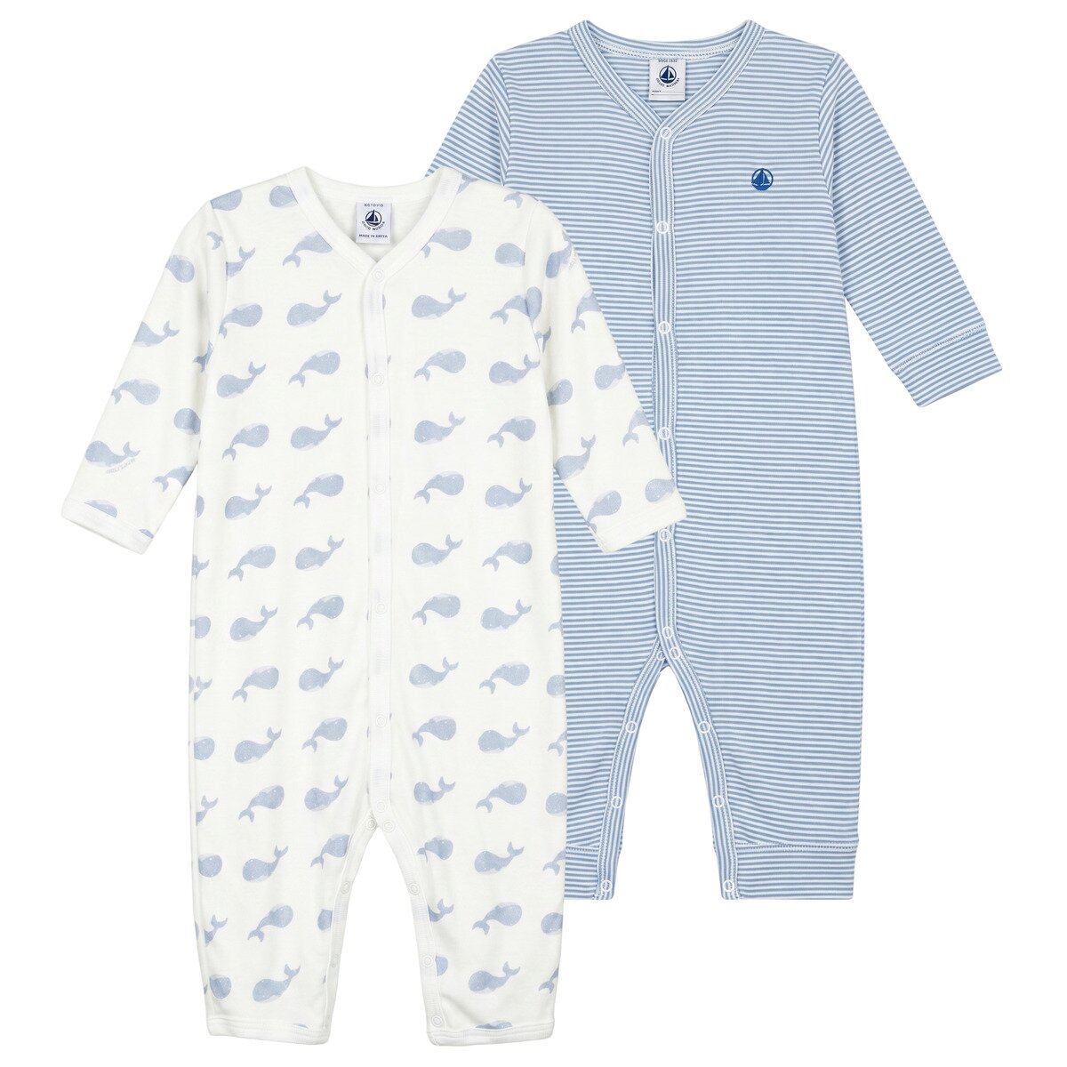 Petit Bateau Îmbracaminte DORS BIEN X 2