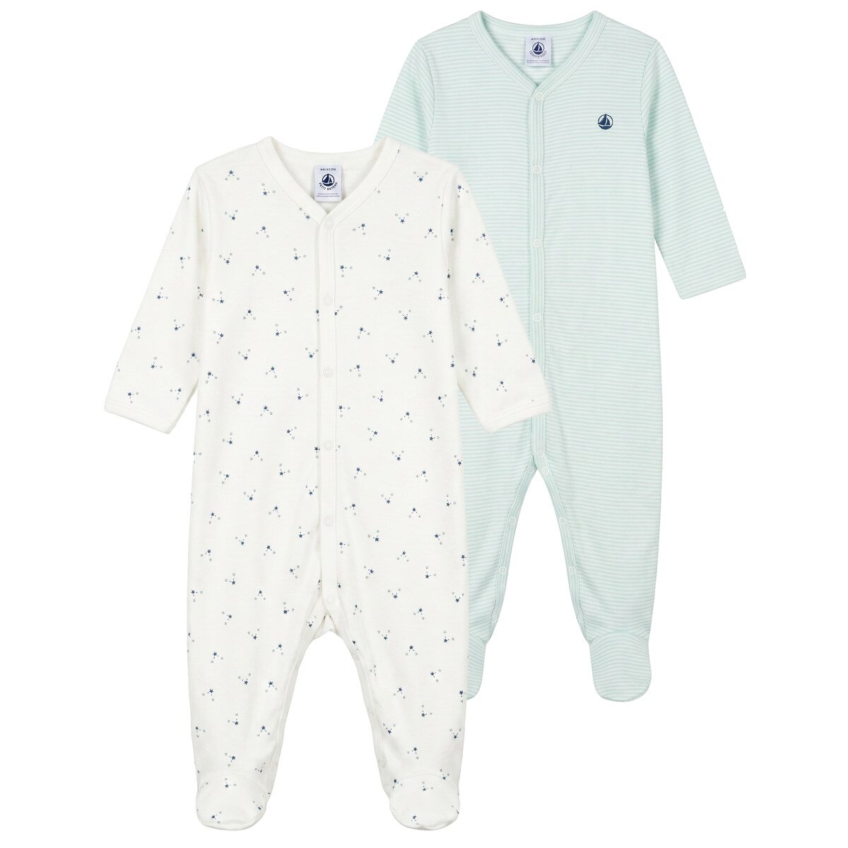 Petit Bateau Îmbracaminte DORS BIEN X 2
