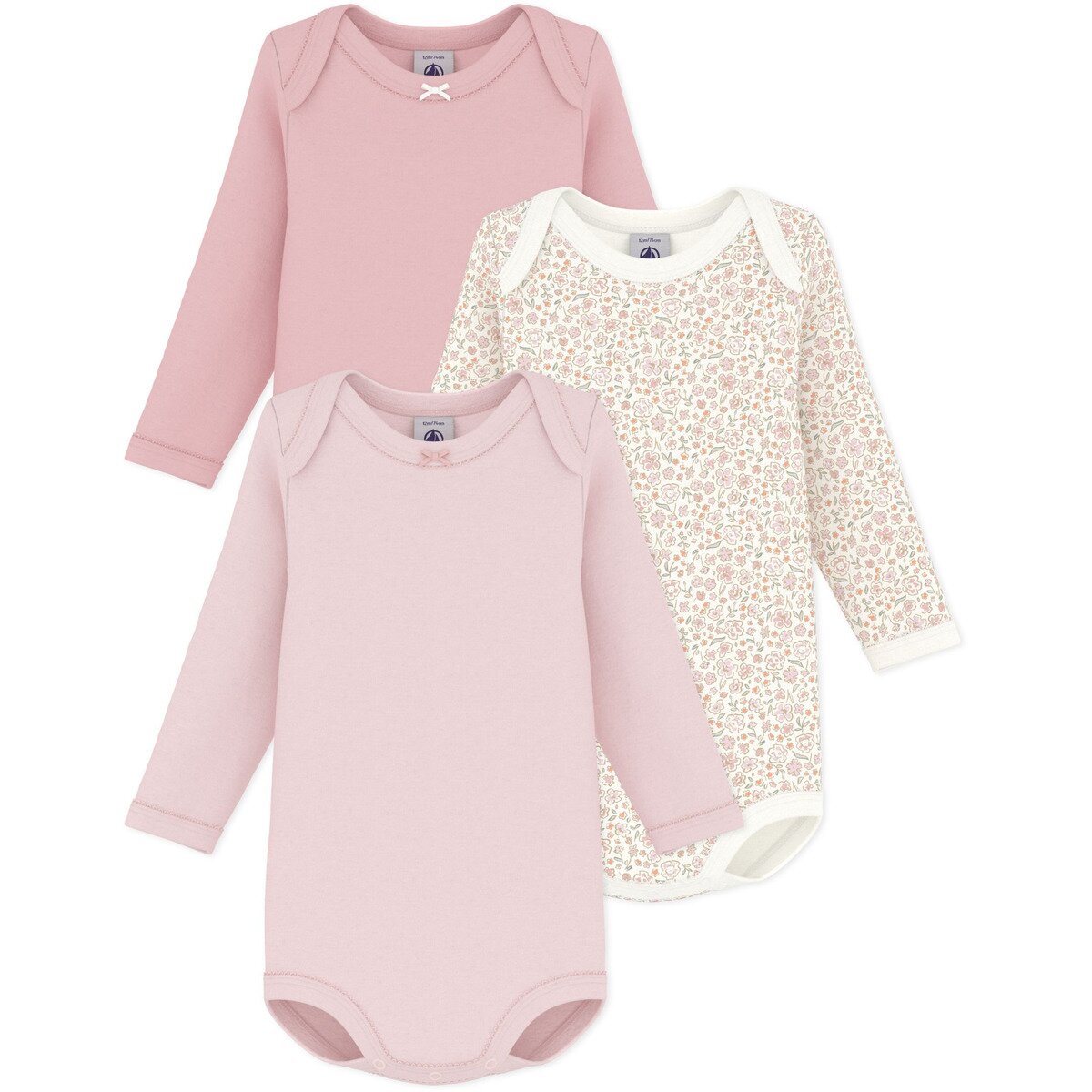 Petit Bateau Îmbracaminte LOT BODIES X 3
