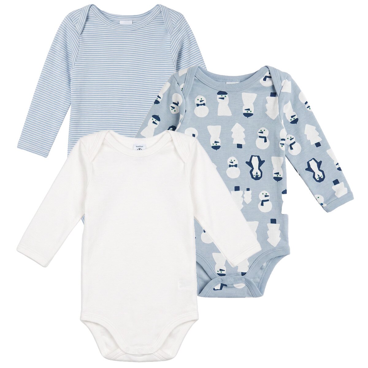 Petit Bateau Îmbracaminte LOT BODIES X 3