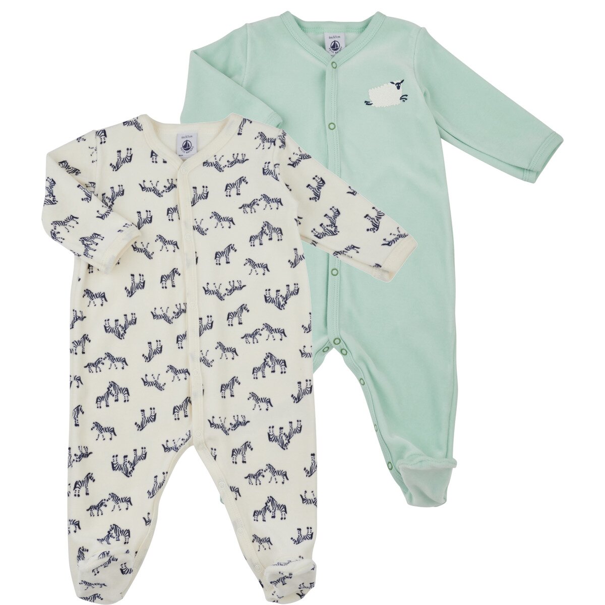 Petit Bateau Îmbracaminte LOT PYJAMA X2