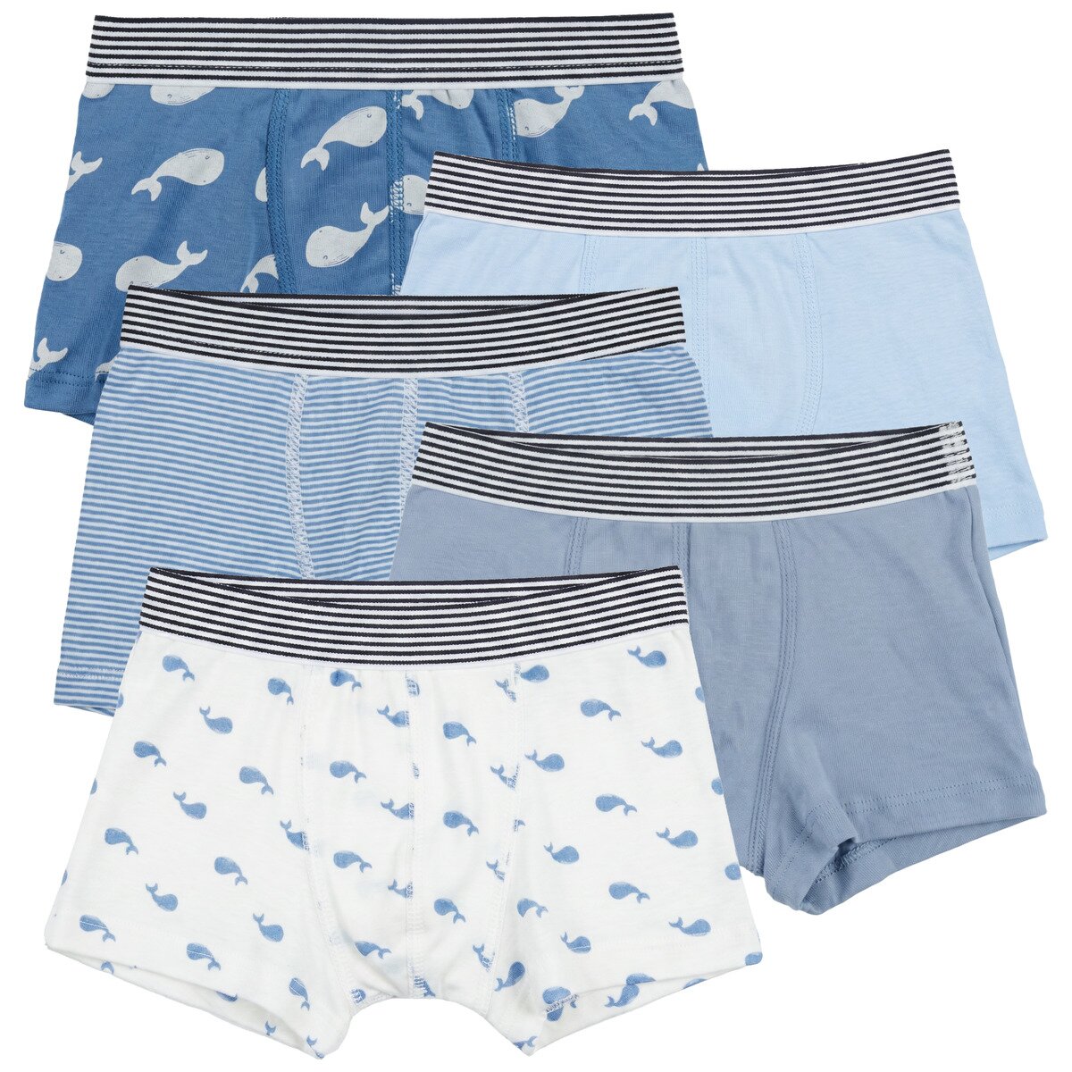 Petit Bateau Lenjerie intimă BOXERS X 5