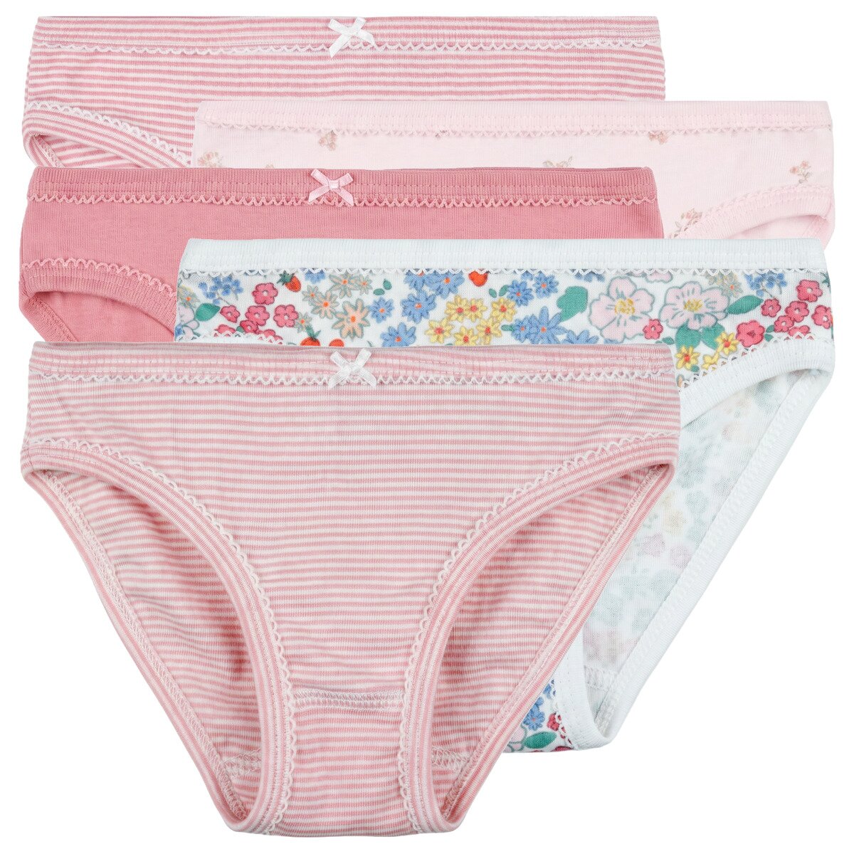 Petit Bateau Lenjerie intimă CULOTTES X 5