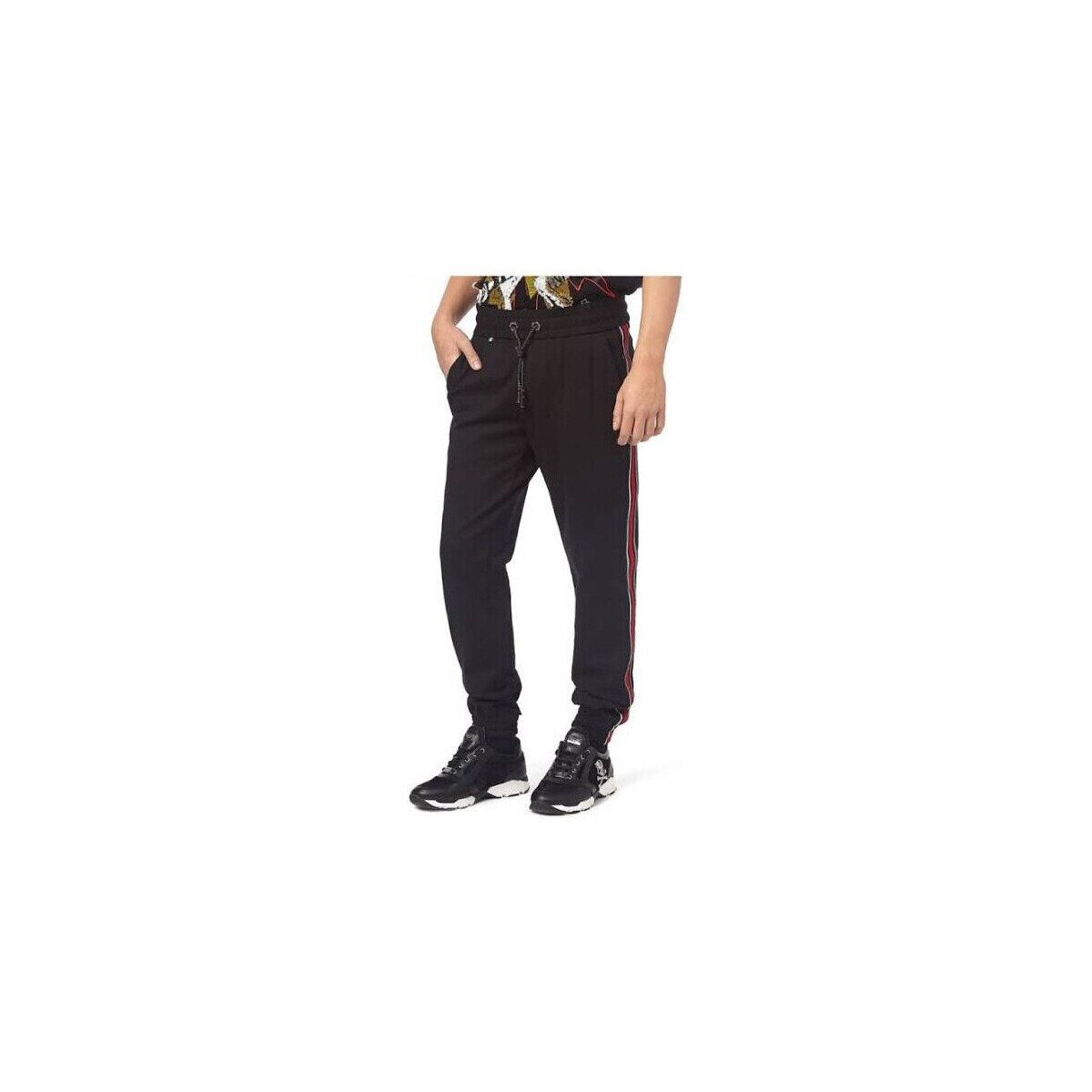 Philipp Plein Sport Îmbracaminte JOGGING S18C MRT0222 PTE003N BLACK