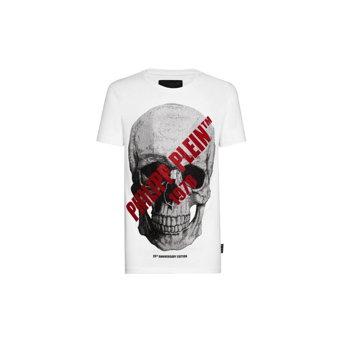 Philipp Plein Sport Îmbracaminte T-SHIRT SS 16 SKULL WHITE