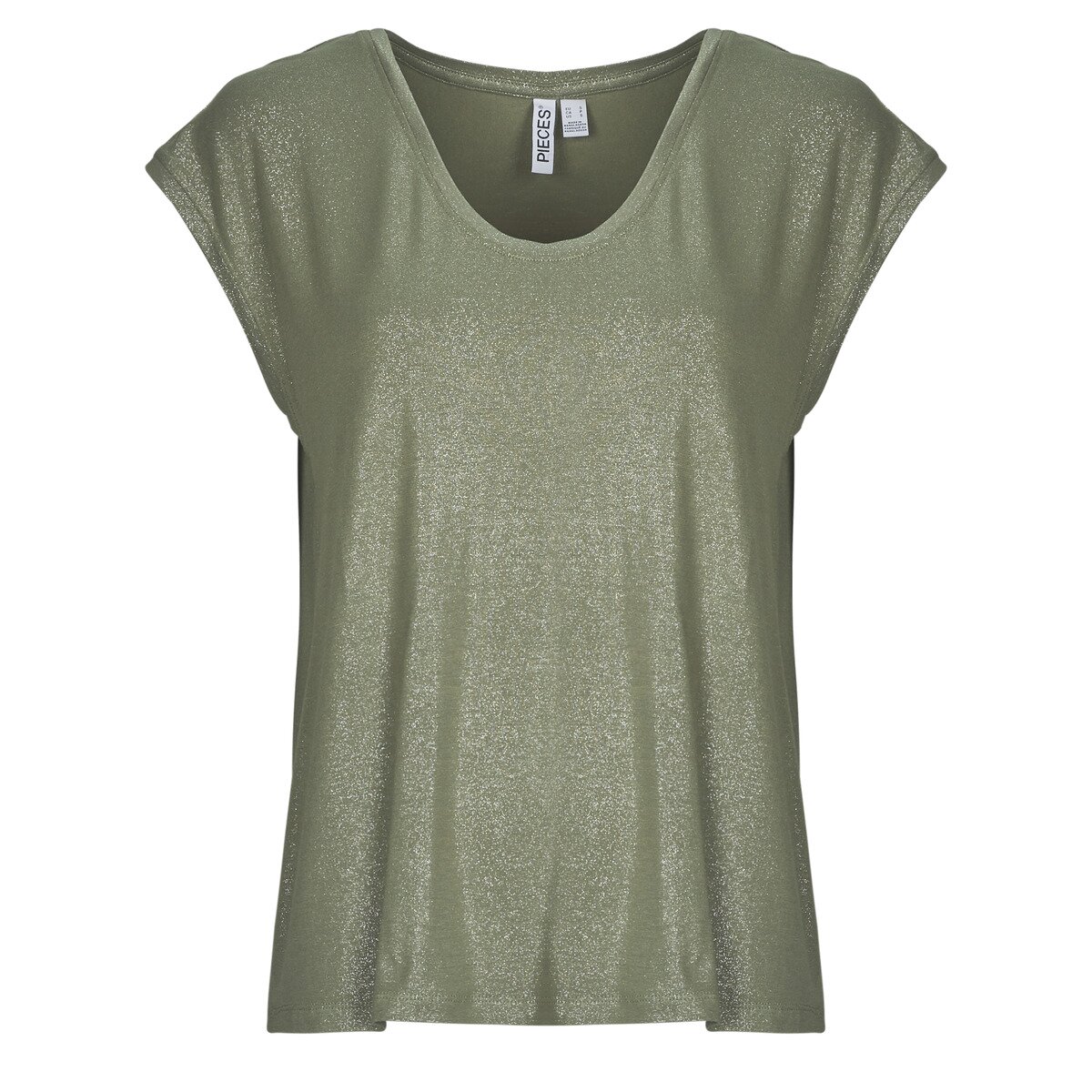 Pieces Îmbracaminte PCALICE SS GLITTER TEE