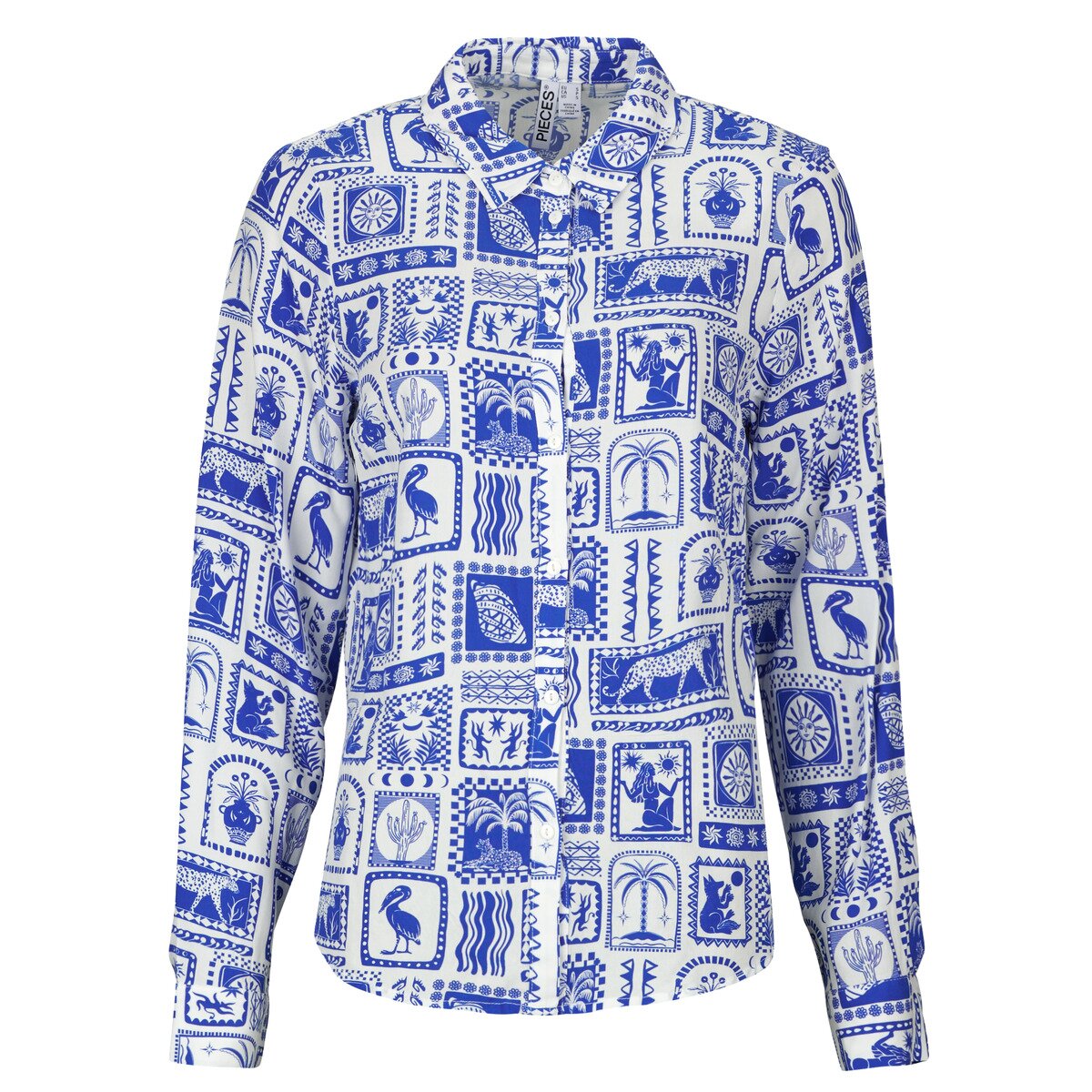 Pieces Îmbracaminte PCSAYLOR LS SHIRT WVN