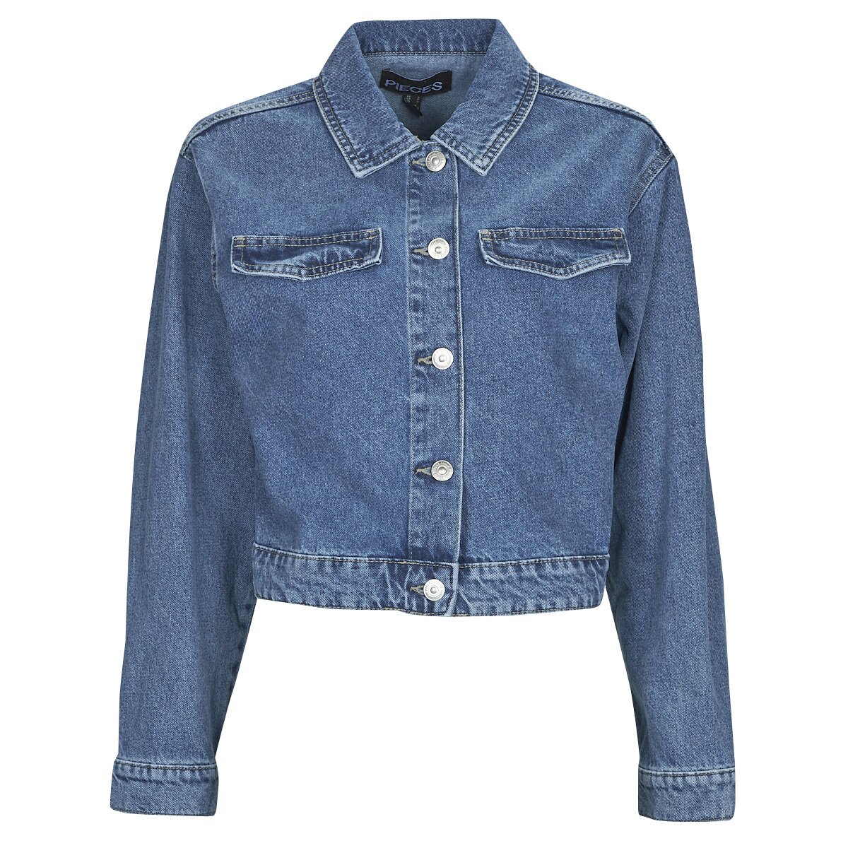 Pieces Îmbracaminte PCTESSIE LS DNM JACKET MB873
