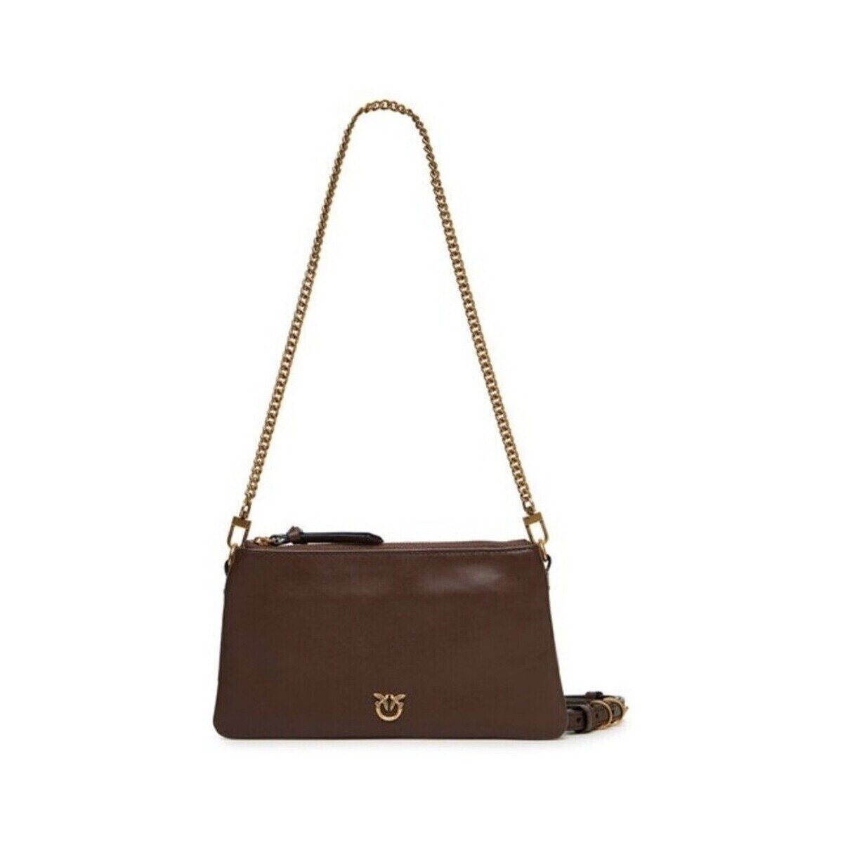 Pinko Genti 105359 A0qo Double Mini Vitello Mor