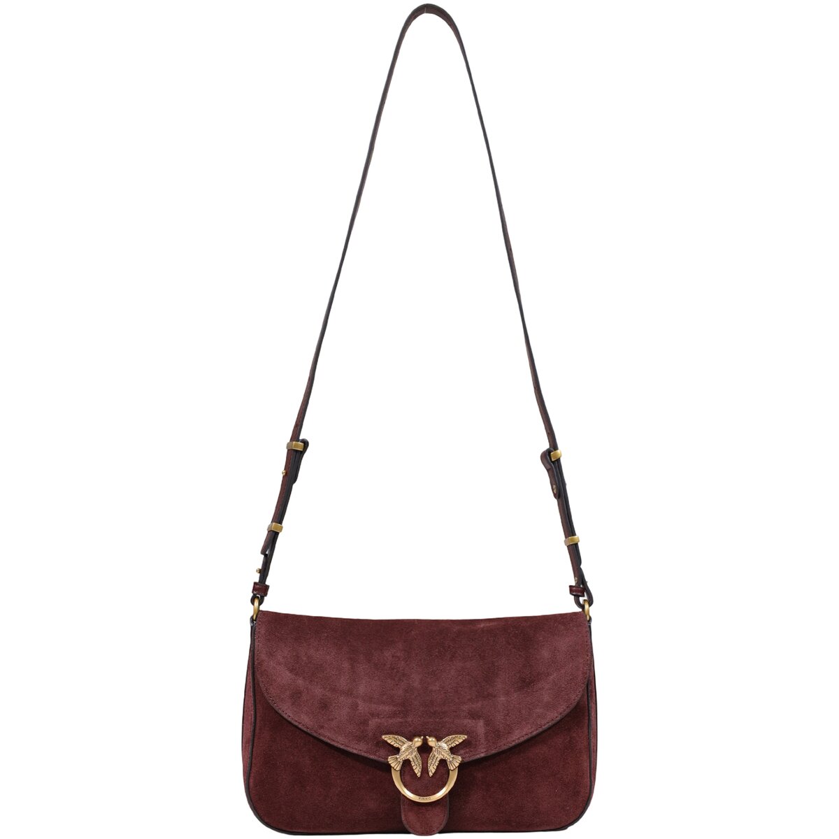 Pinko Genti LOVE SATCHEL CLASSIC SUEDE 107655 A0F6