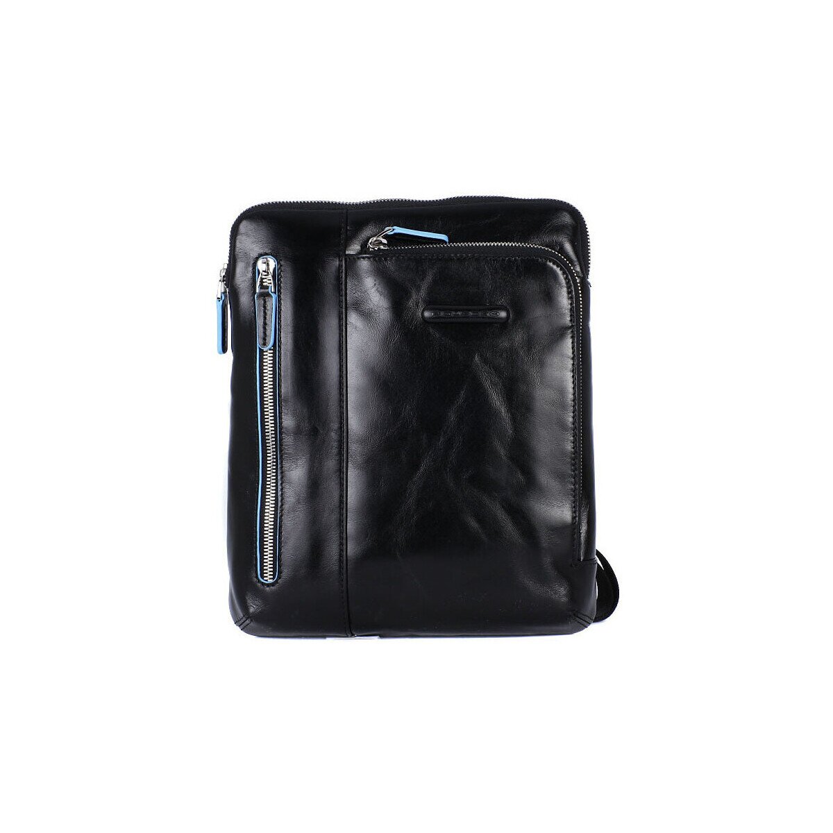 Piquadro Genti TRACOLLA PELLE NERA