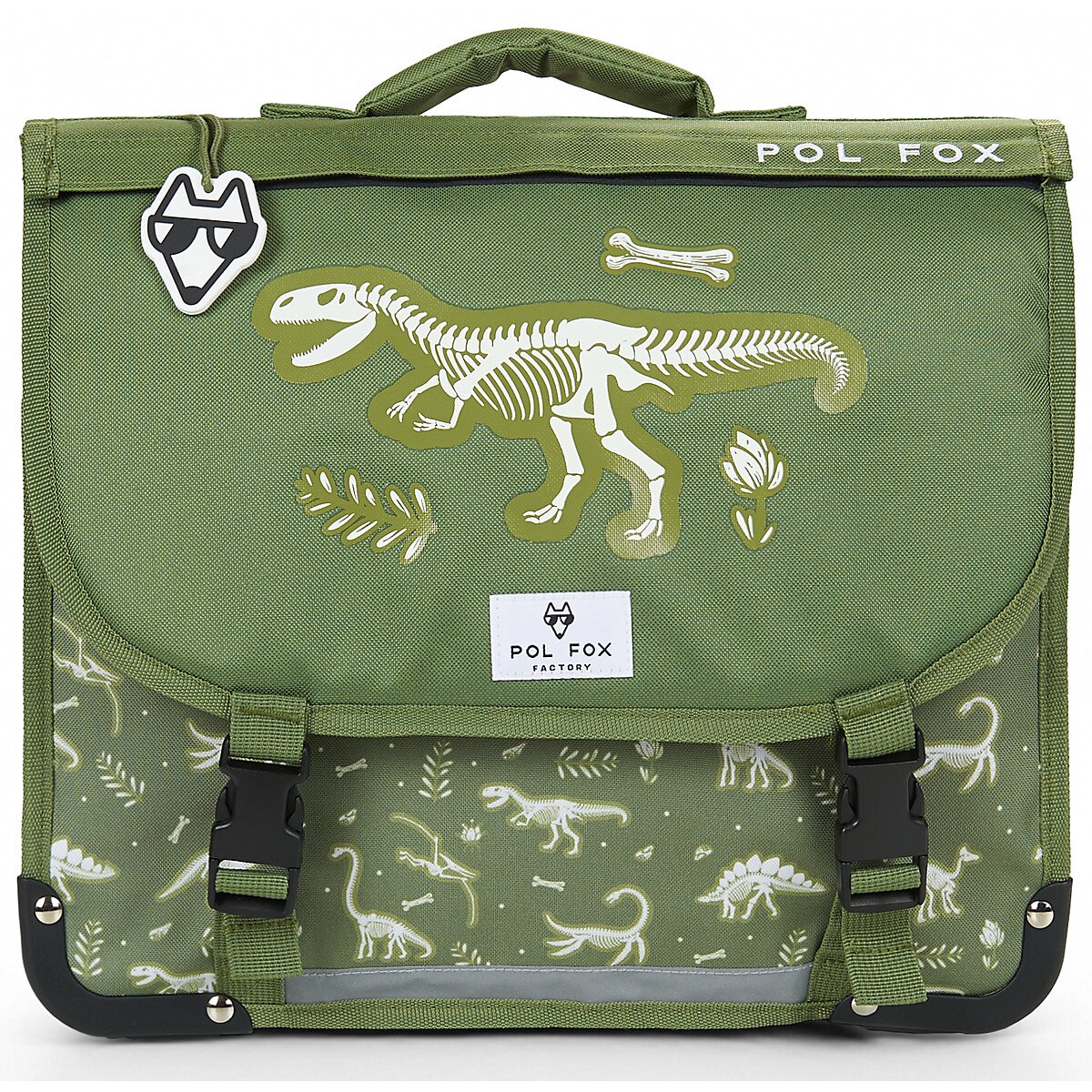 Pol Fox Genti CARTABLE 38 CM JURASSIC