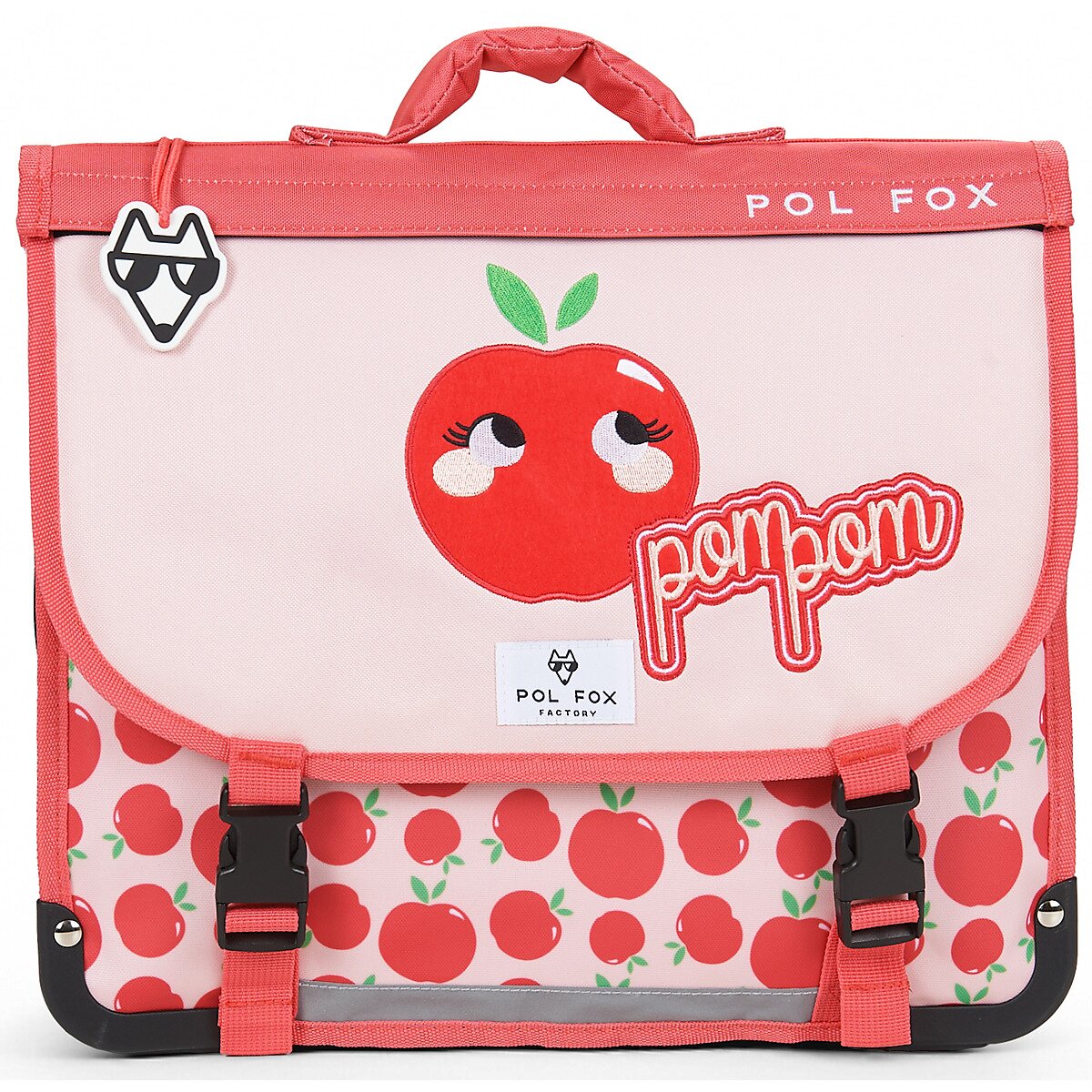Pol Fox Genti CARTABLE 38 CM POMPOM