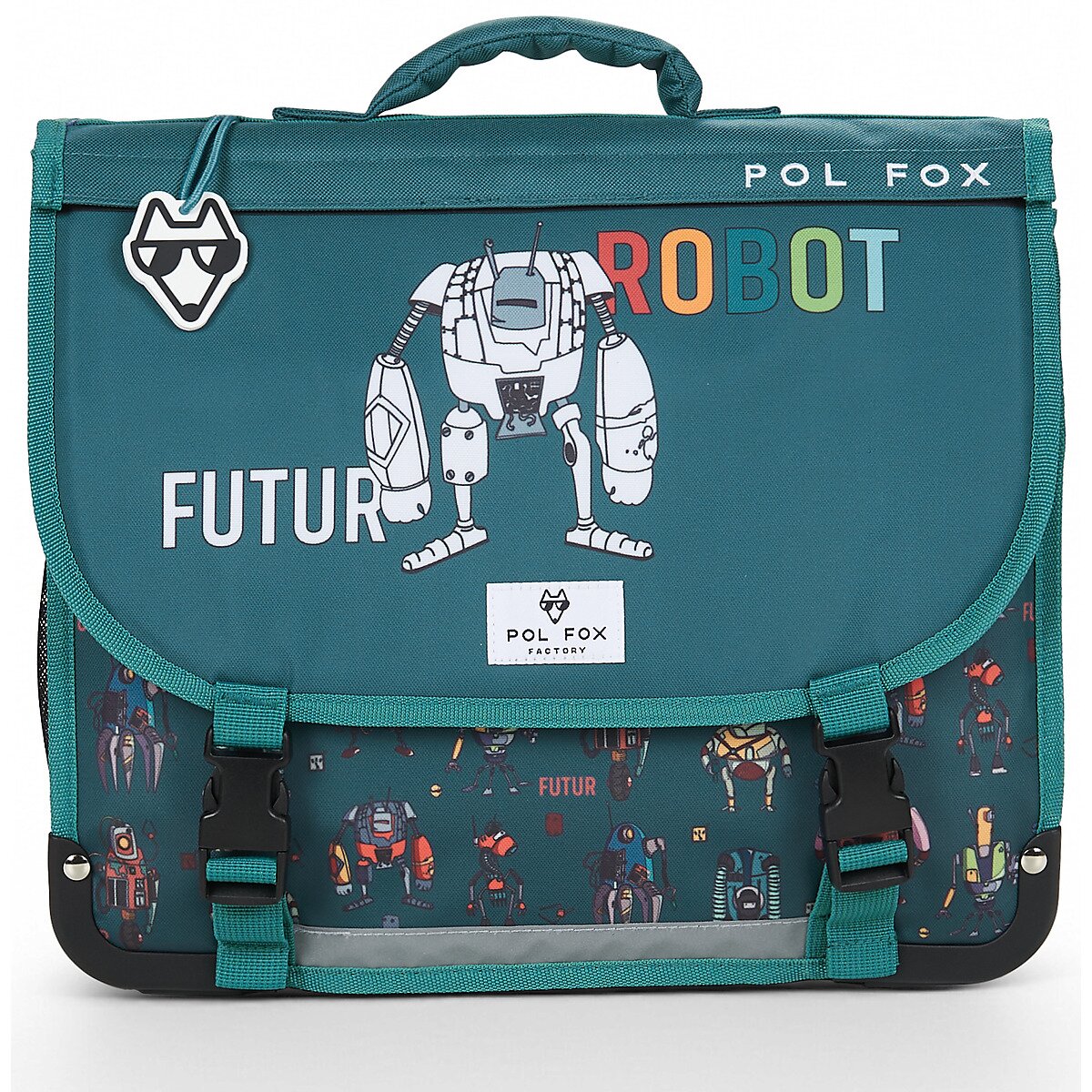 Pol Fox Genti CARTABLE 38 CM ROBOT